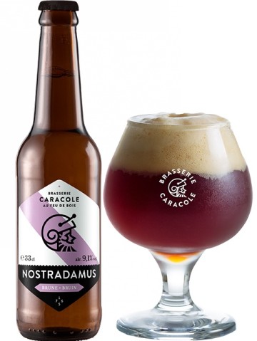 Caracole Nostradamus 9,5alc 33cl | brasserie caracole nostradamus Cerveza belga Nostradamus