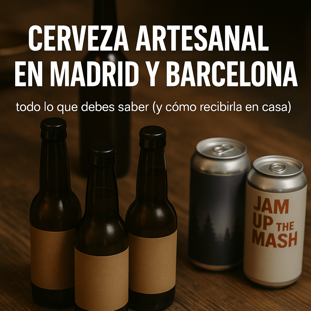cerveza artesanal en madrid y barcelona