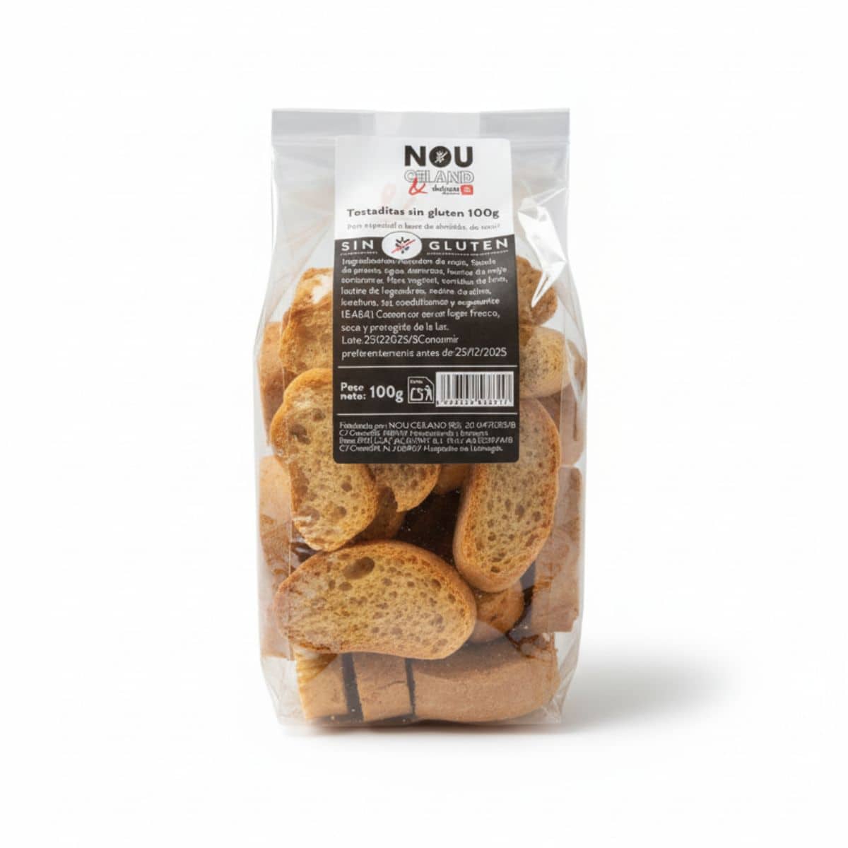Nou Celand Tostaditas Sin Gluten