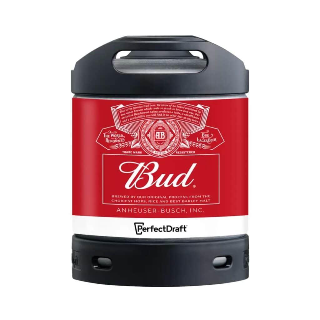 Barril Perfect Draft Bud 4.5alc 6l | cerveza EEUU|Dcervezas