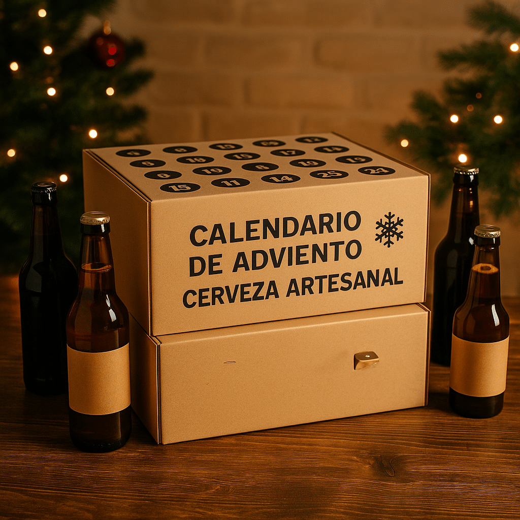 Calendario de adviento de cerveza artesanal
