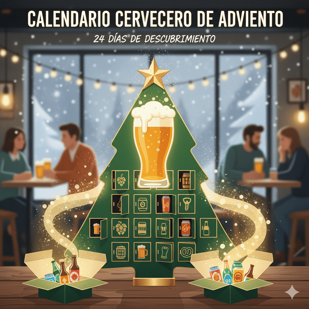 calendario de cerveza adviento