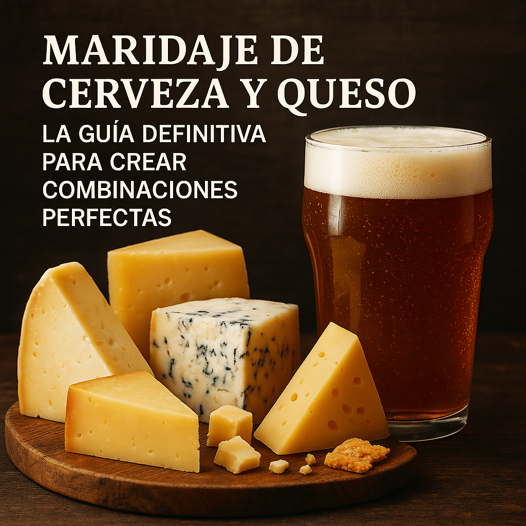 maridaje de cerveza y queso