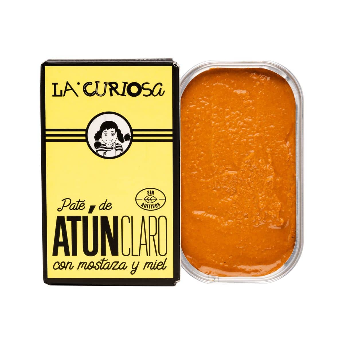 La Curiosa Paté de Atún Claro con Mostaza y Miel